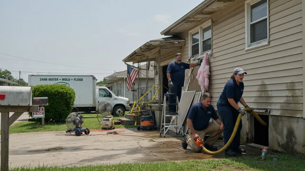 Water Damage Repair in Hot Springs, AR near me